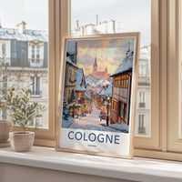 Cologne Poster | Germany Wall Art | Europe Decor