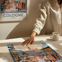 Cologne Poster | Germany Wall Art | Europe Decor