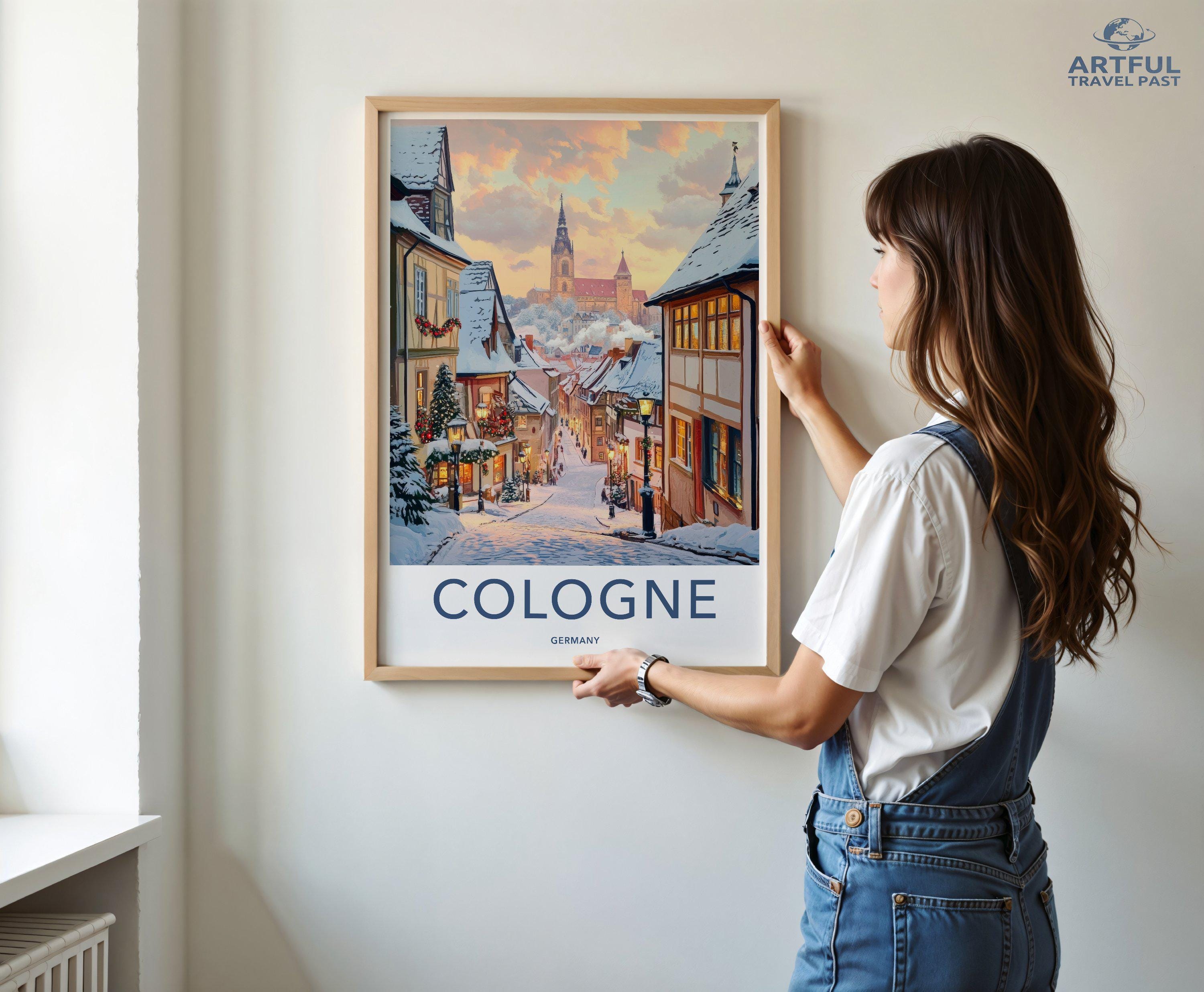 Cologne Poster | Germany Wall Art | Europe Decor
