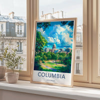 Columbia Poster - South Carolina Wall Art