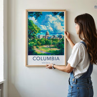Columbia Poster - South Carolina Wall Art