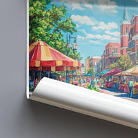 Columbia Poster - South Carolina Wall Art