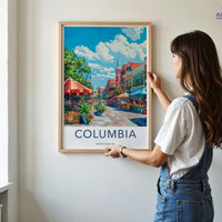 Columbia Poster - South Carolina Wall Art