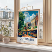 Columbia Poster - South Carolina Wall Art