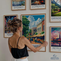 Columbia Poster - South Carolina Wall Art