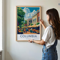 Columbia Poster - South Carolina Wall Art