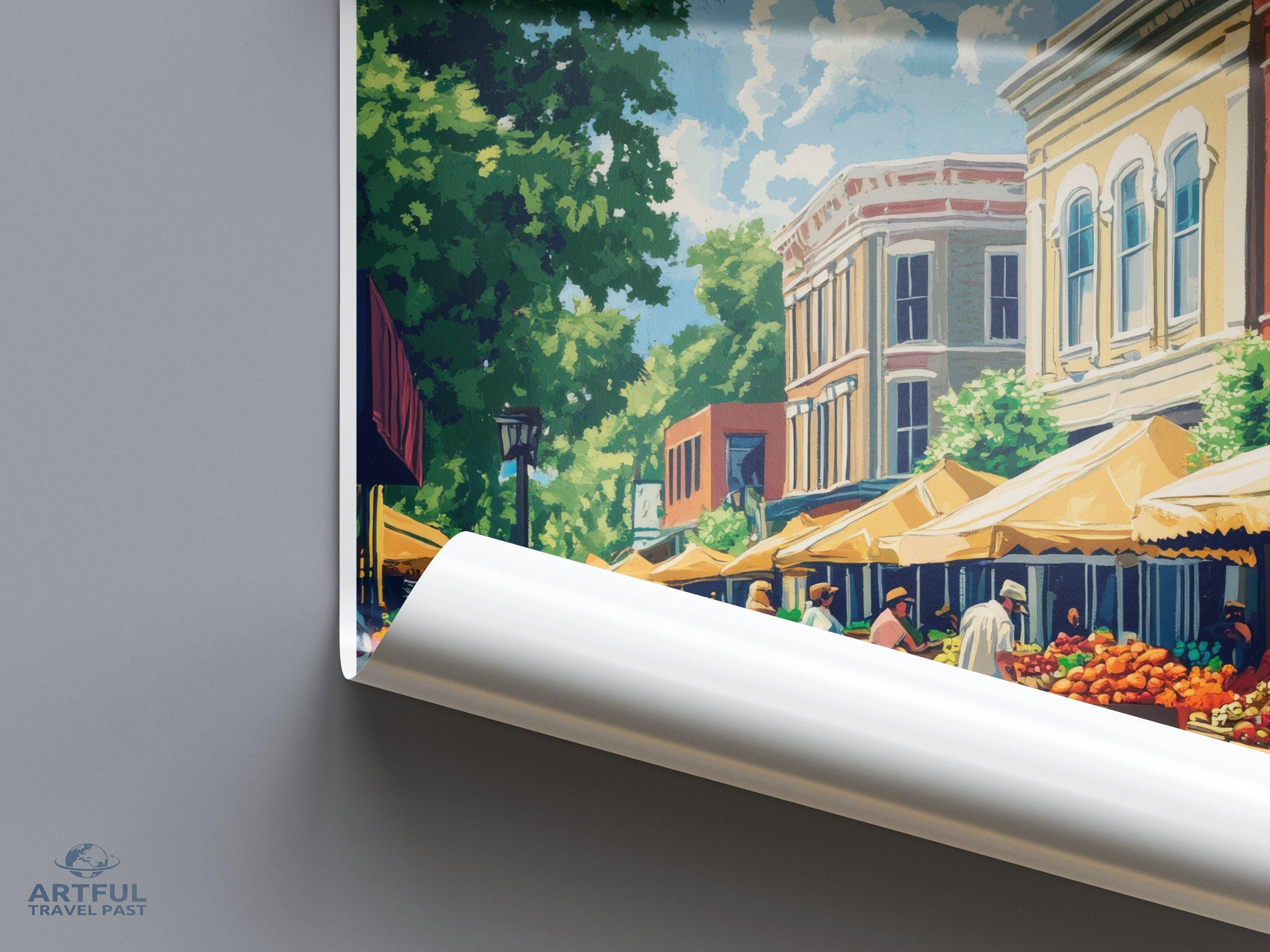 Columbia Poster - South Carolina Wall Art