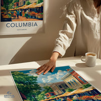 Columbia Poster - South Carolina Wall Art