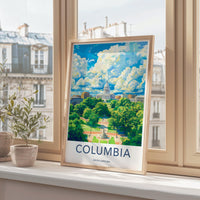 Columbia Poster - South Carolina Wall Art