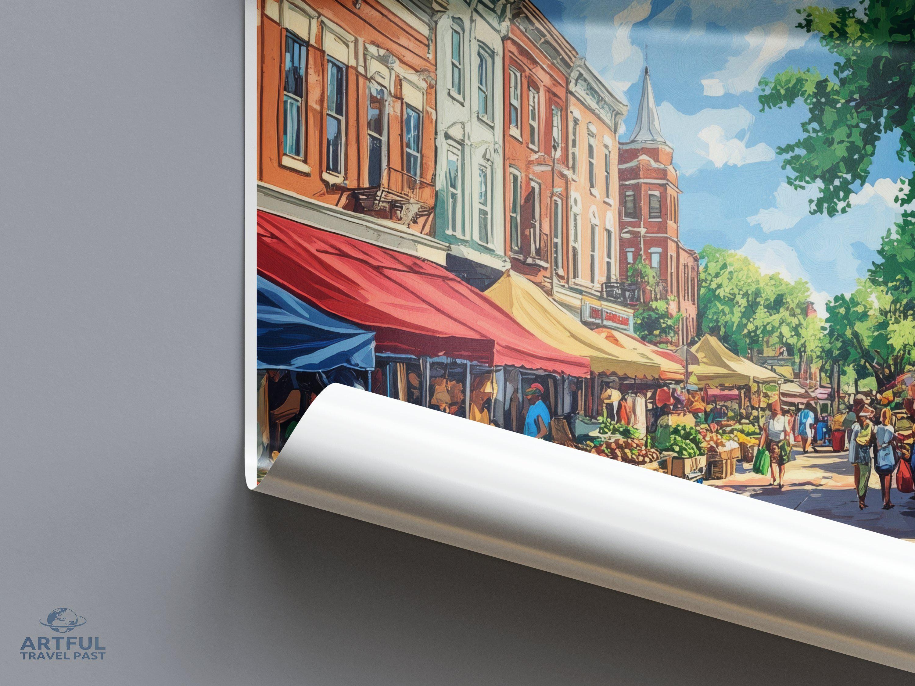 Columbia Poster - South Carolina Wall Art