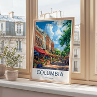 Columbia Poster - South Carolina Wall Art