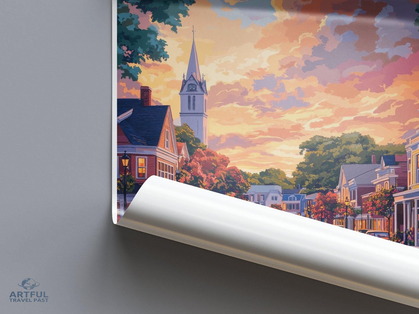 Concord Poster - New Hampshire Wall Art