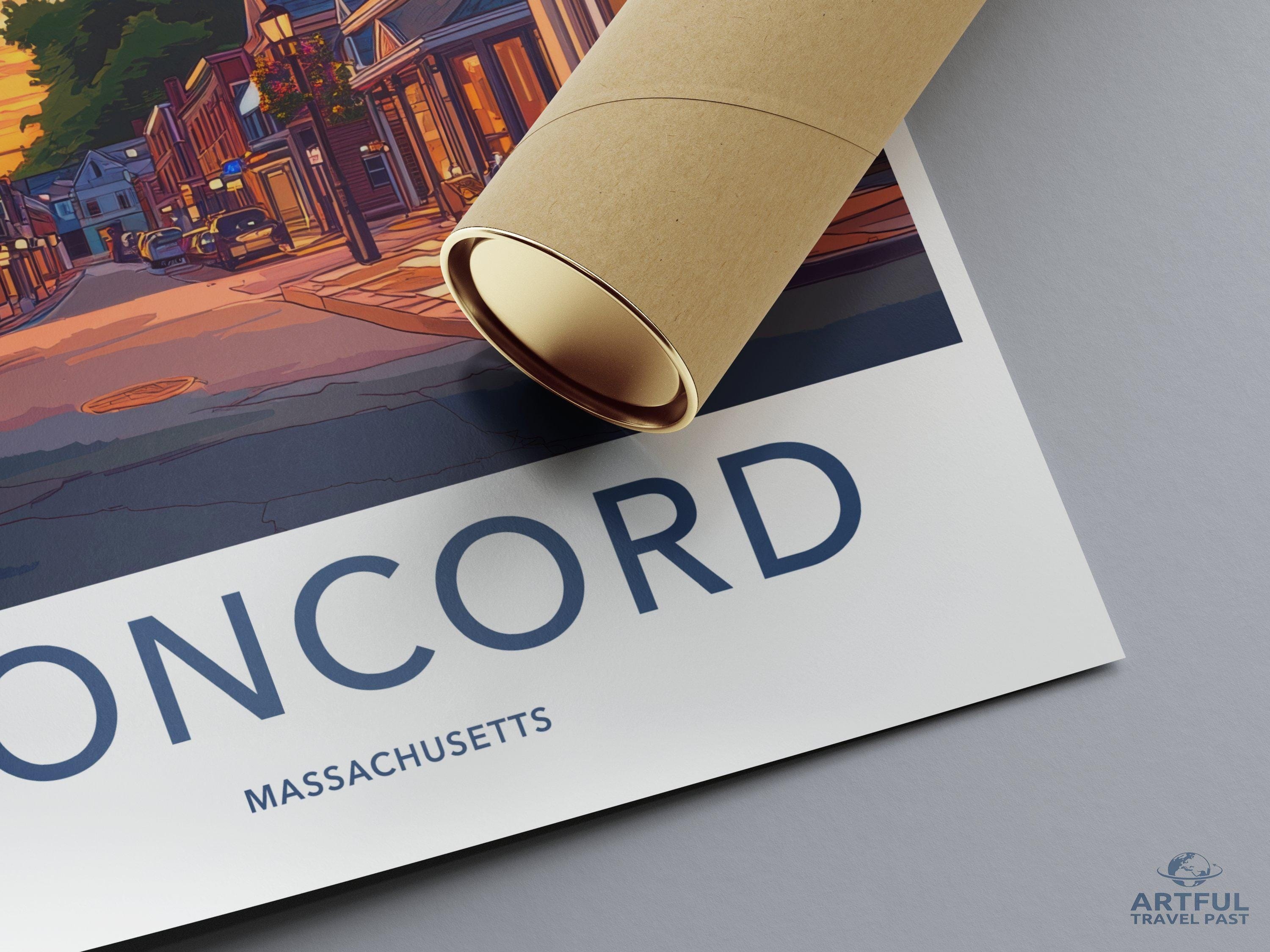Concord Poster - New Hampshire Wall Art