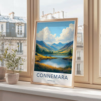 Connemara National Park Poster - Ireland Wall Art