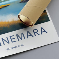 Connemara National Park Poster - Ireland Wall Art