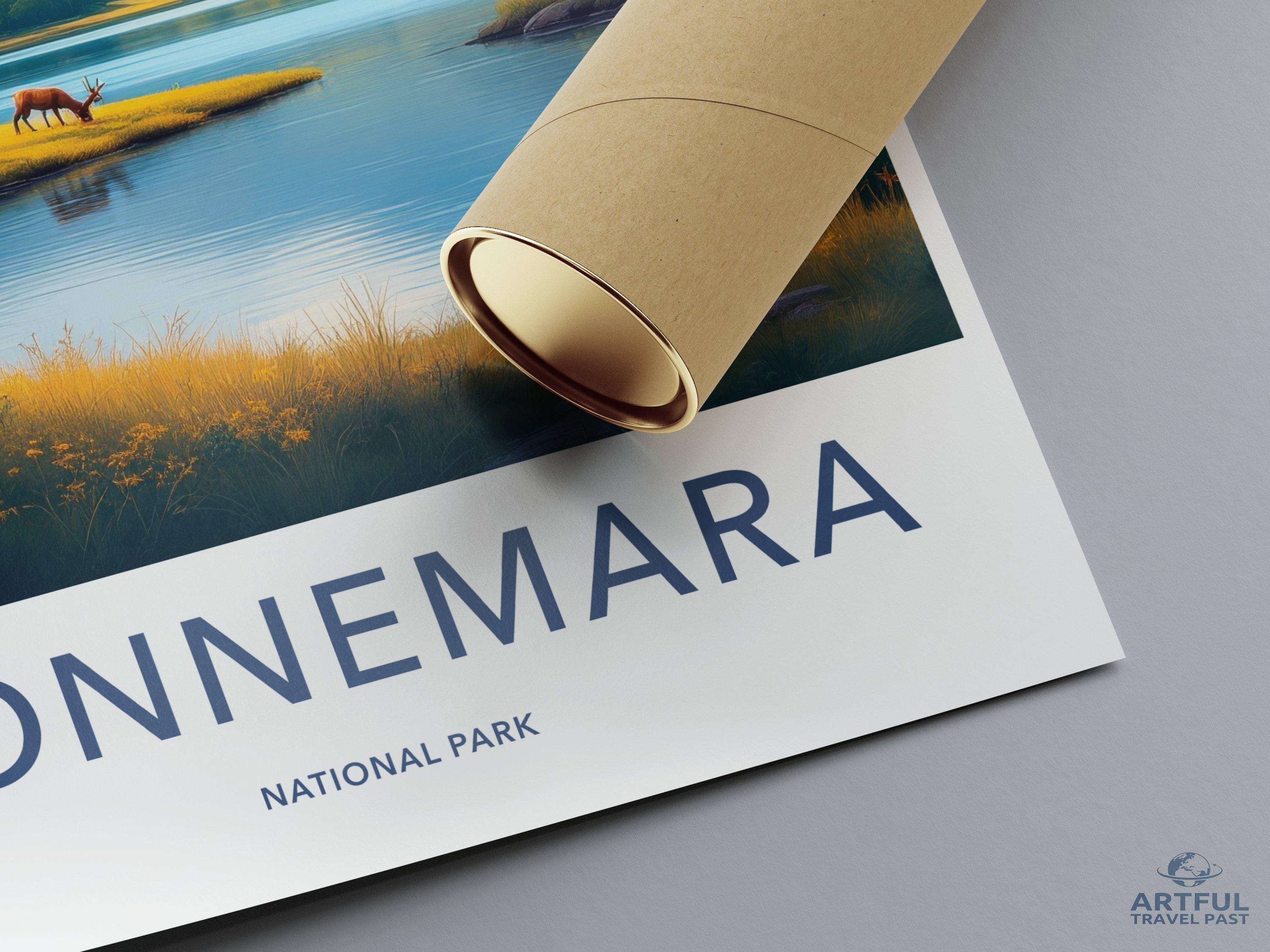 Connemara National Park Poster - Ireland Wall Art