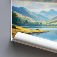 Connemara National Park Poster - Ireland Wall Art
