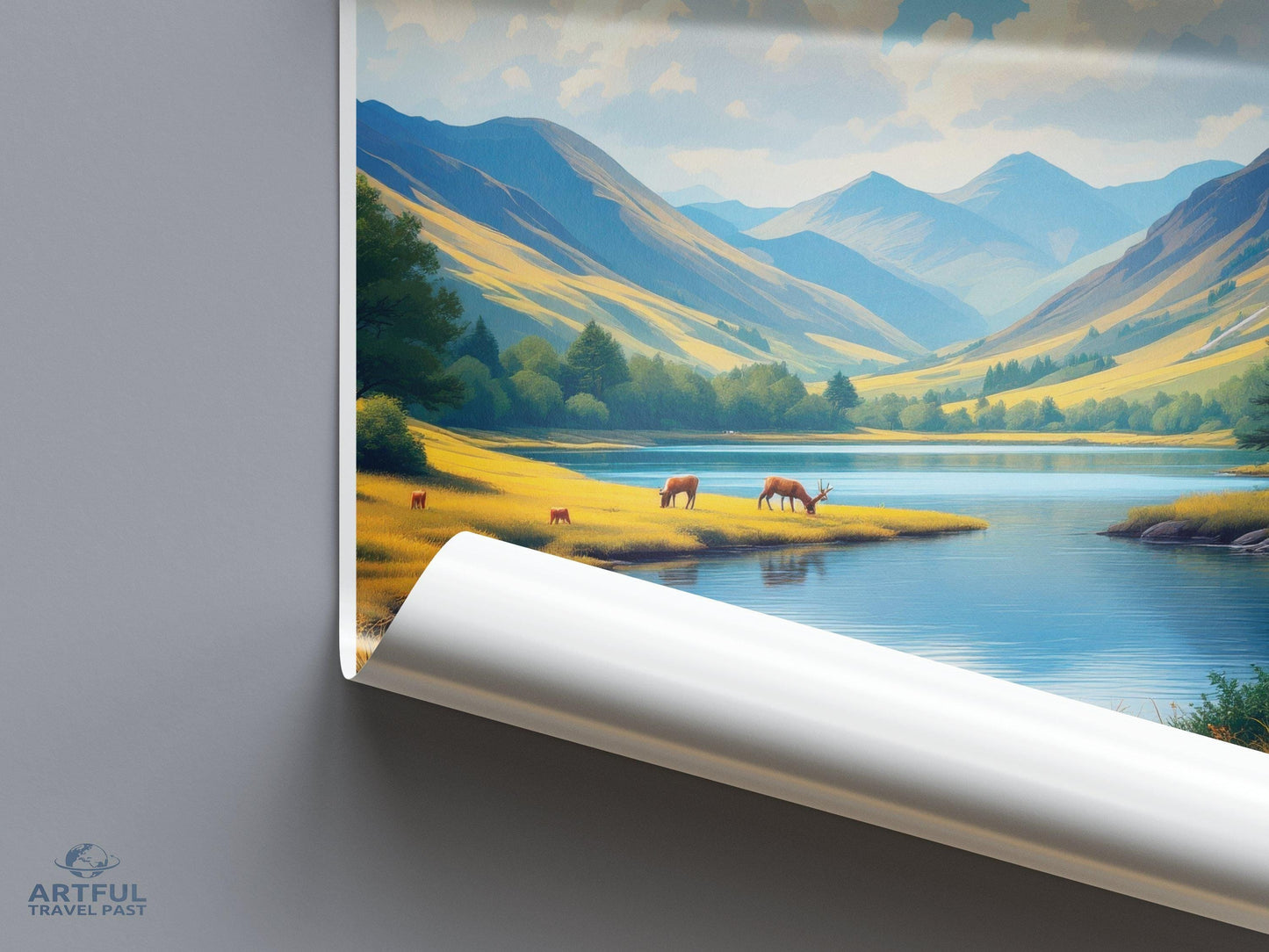 Connemara National Park Poster - Ireland Wall Art