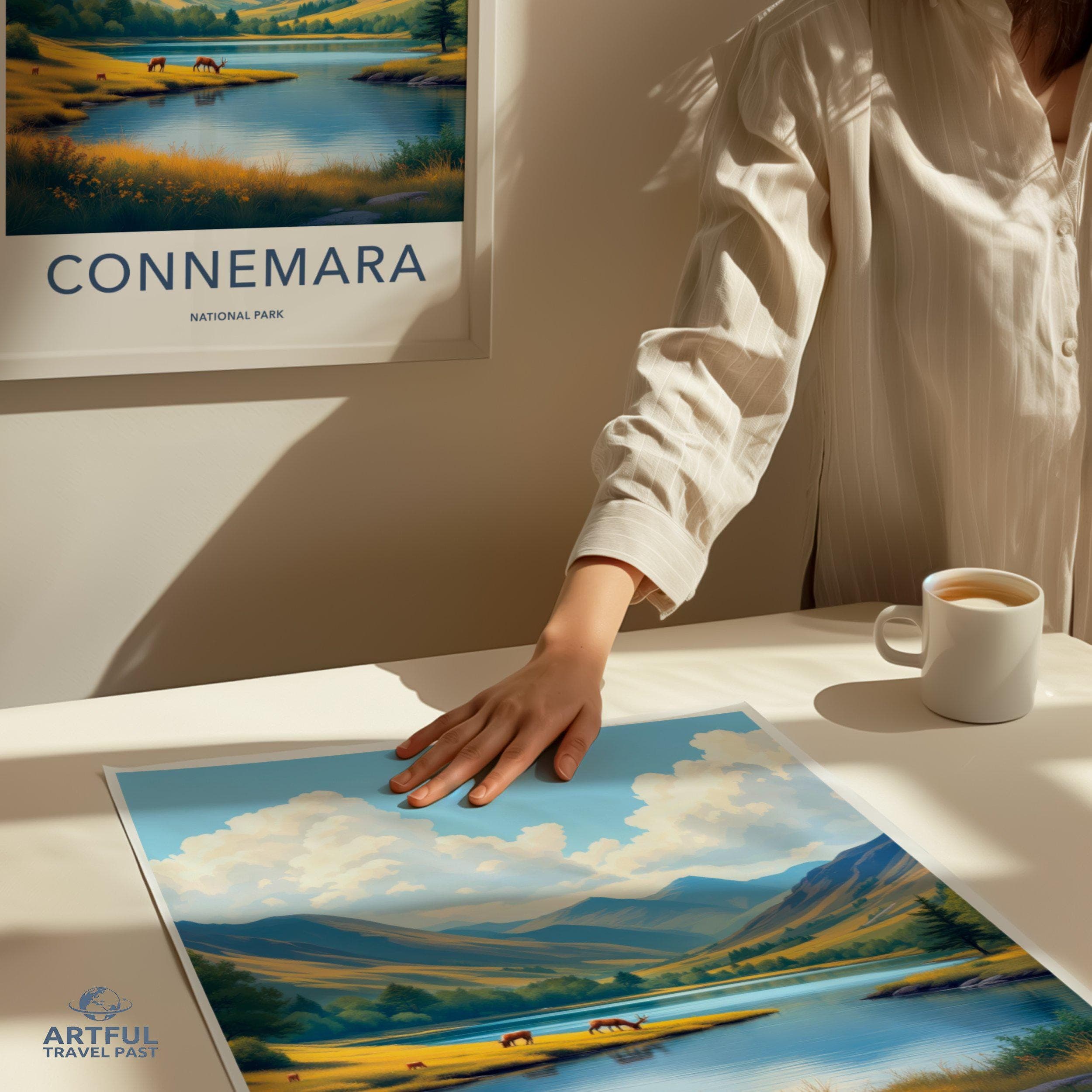 Connemara National Park Poster - Ireland Wall Art