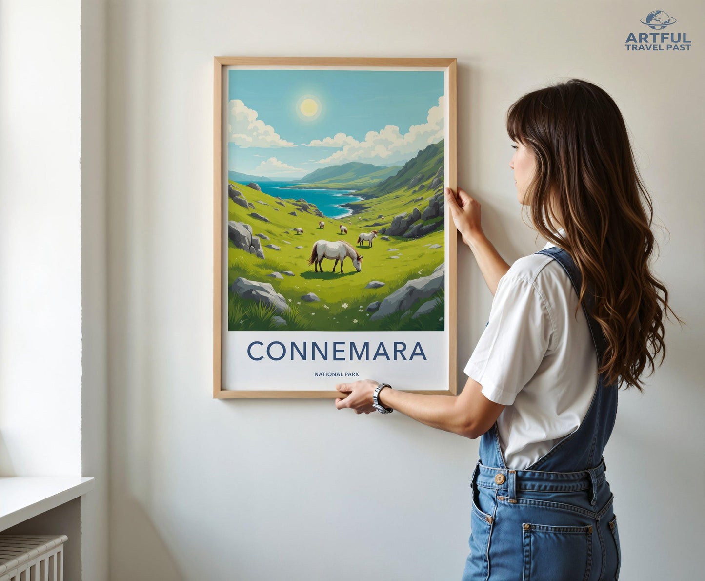 Connemara National Park Poster - Ireland Wall Art