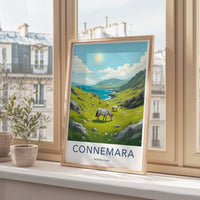 Connemara National Park Poster - Ireland Wall Art