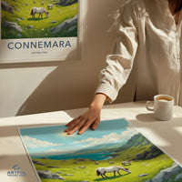 Connemara National Park Poster - Ireland Wall Art