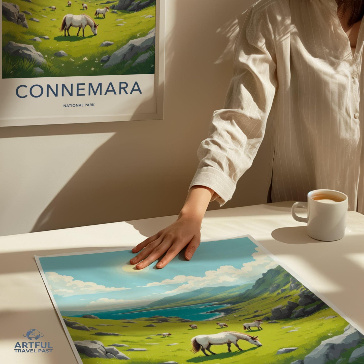 Connemara National Park Poster - Ireland Wall Art