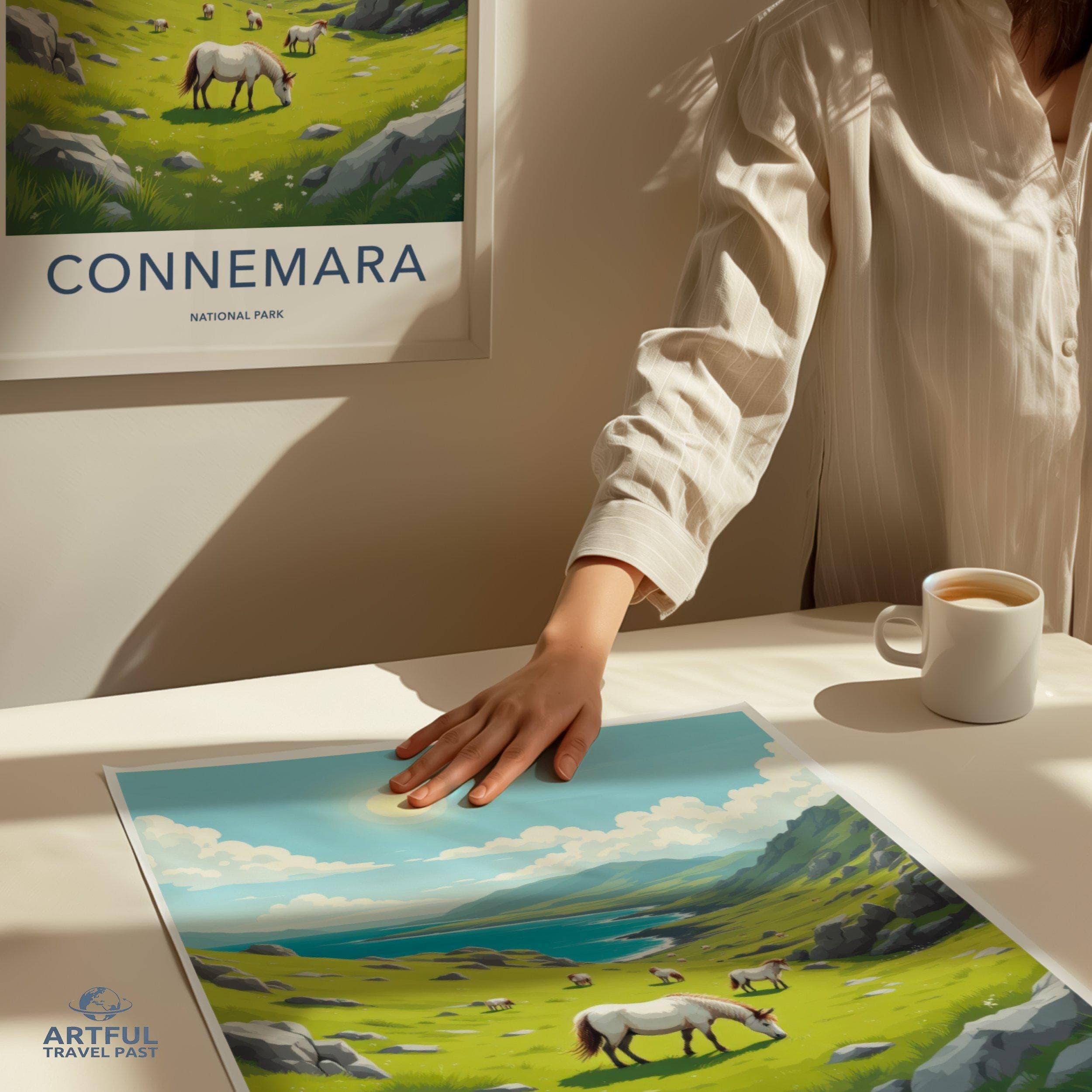 Connemara National Park Poster - Ireland Wall Art