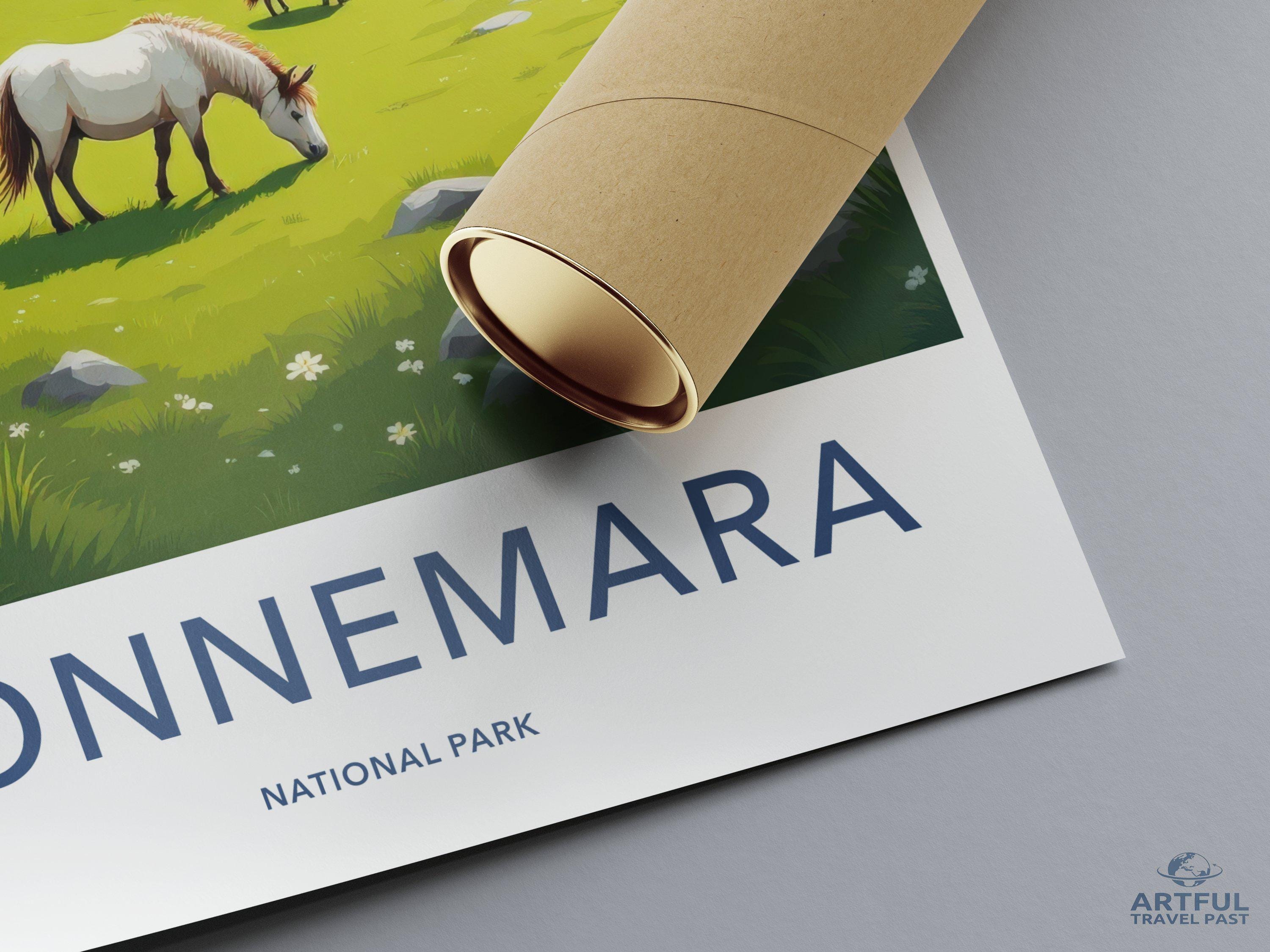 Connemara National Park Poster - Ireland Wall Art