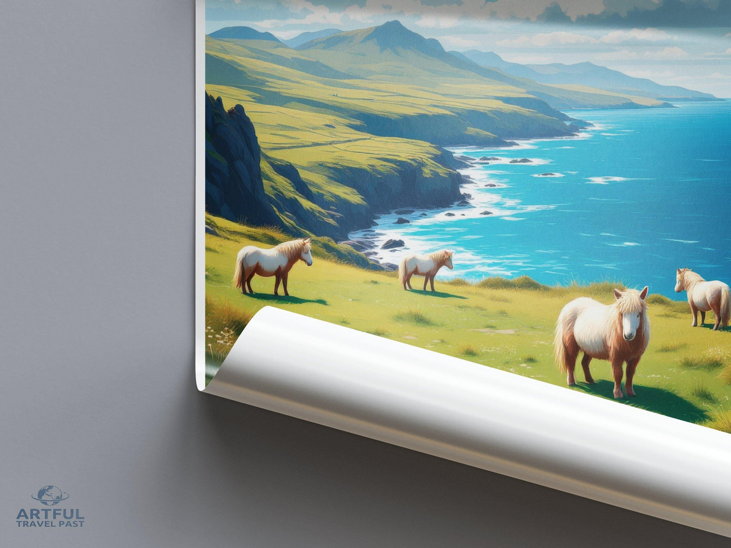 Connemara Poster - Ireland Wall Art