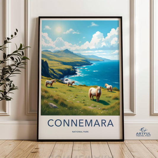 Connemara Poster - Ireland Wall Art