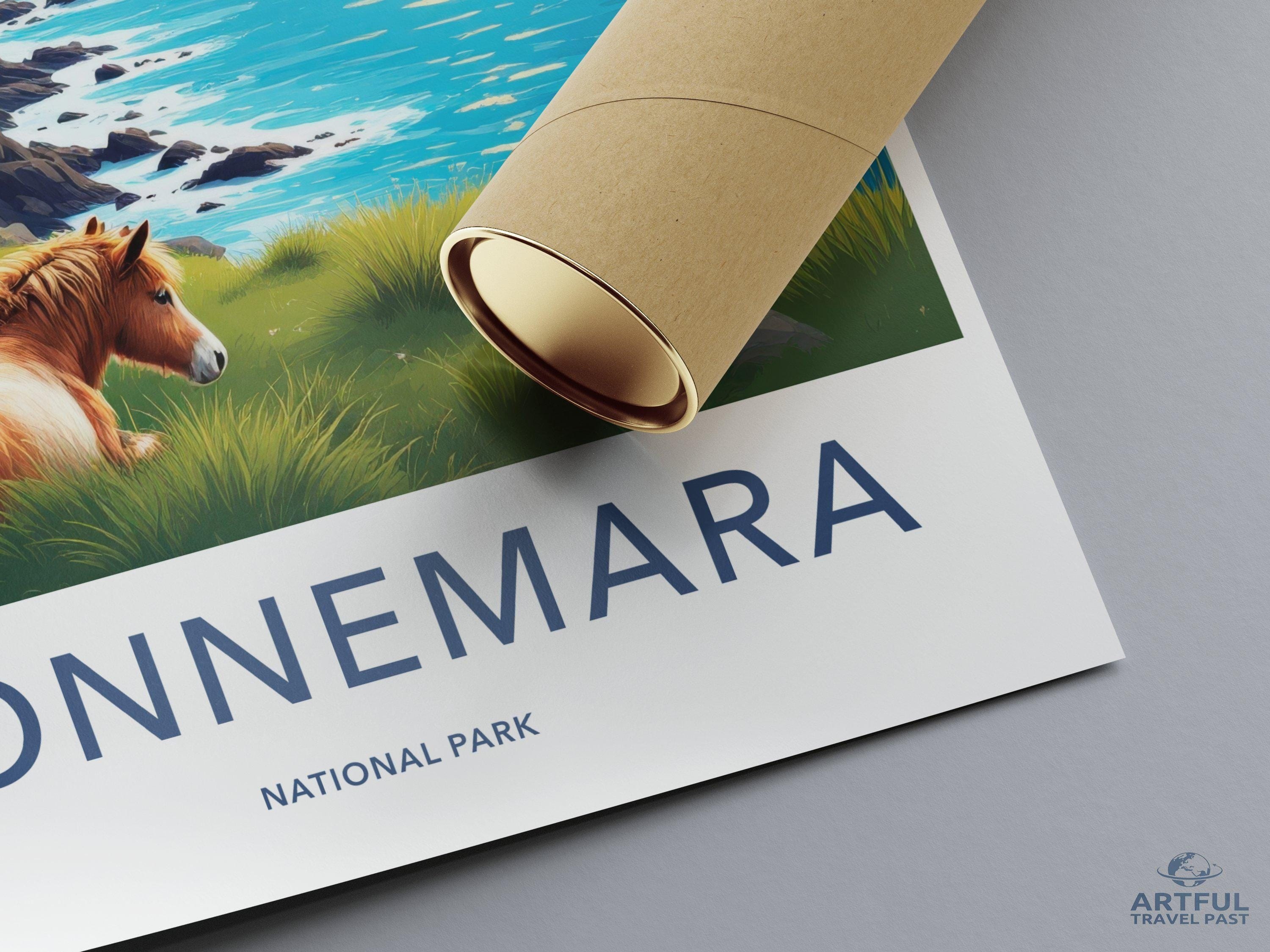 Connemara Poster - Ireland Wall Art