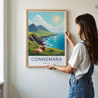 Connemara Poster - Ireland Wall Art