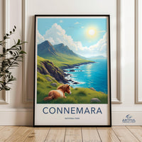 Connemara Poster - Ireland Wall Art