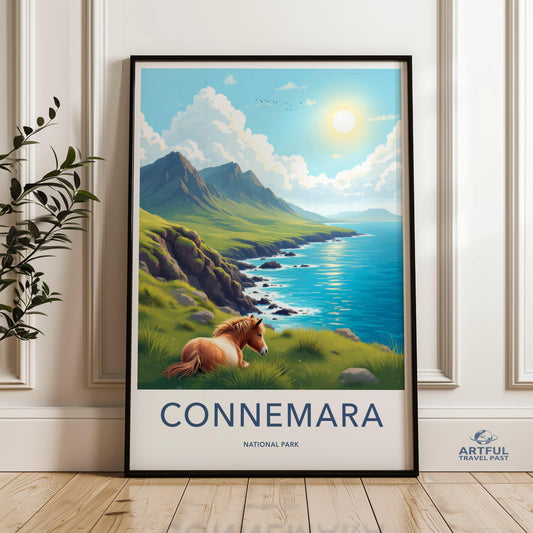 Connemara Poster - Ireland Wall Art