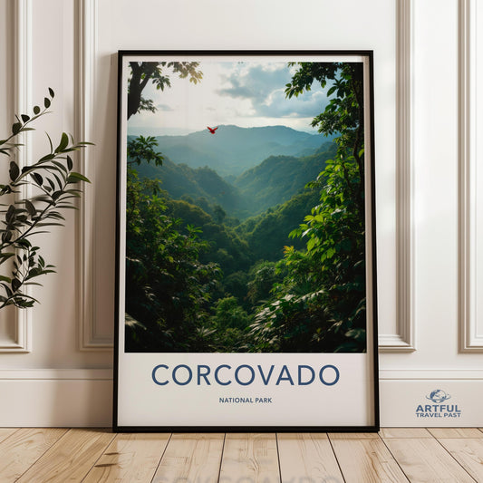 Corcovado Poster - Costa Rica Wall Art