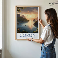 Coron Poster - Philippines Wall Art