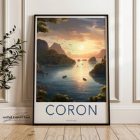 Coron Poster - Philippines Wall Art