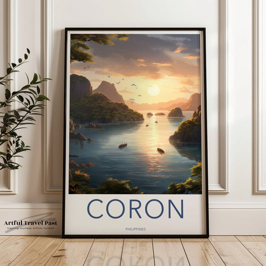 Coron Poster - Philippines Wall Art