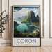 Coron Poster | Philippines Wall Art | Asia Decor