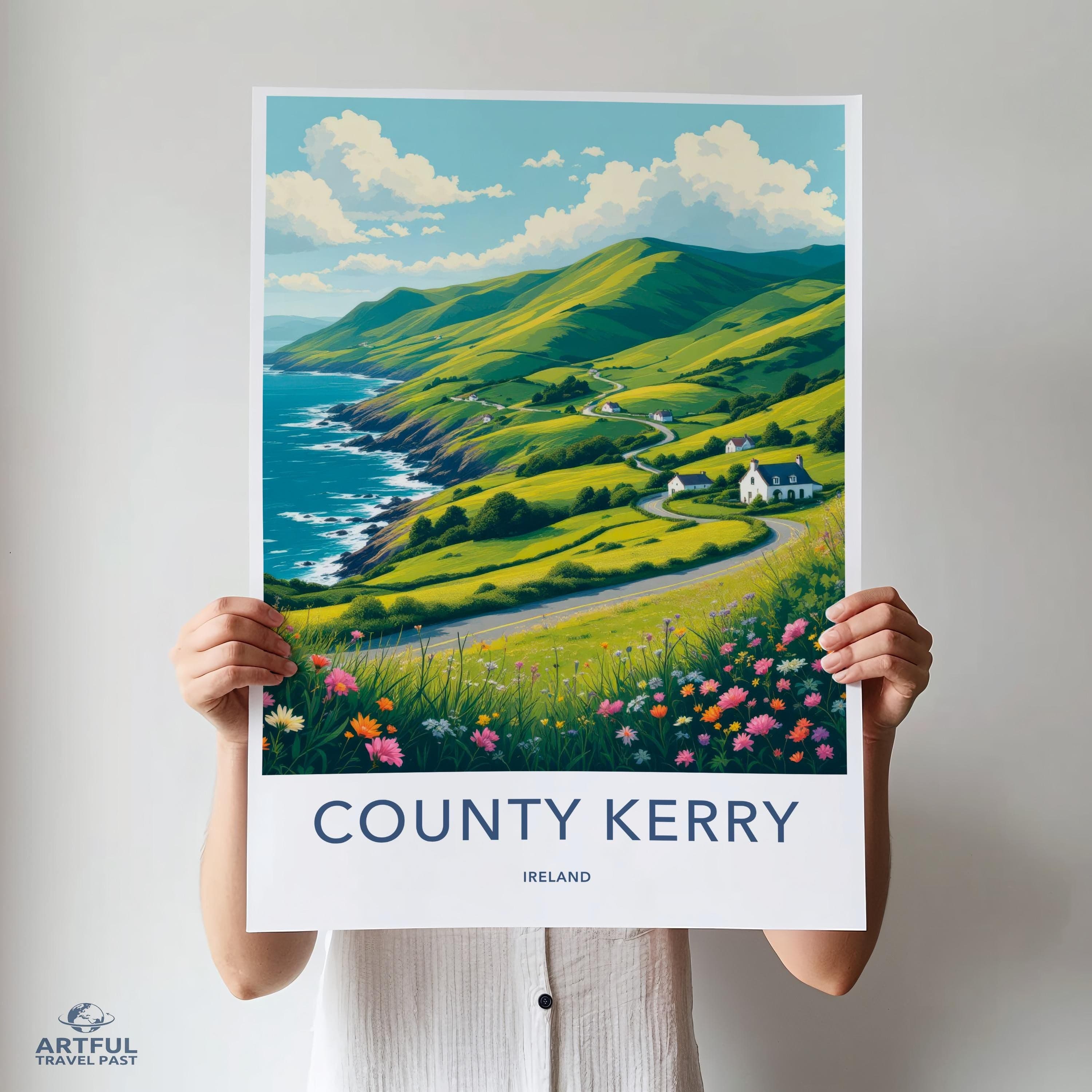 County Kerry Poster - Ireland Wall Art