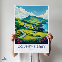 County Kerry Poster - Ireland Wall Art