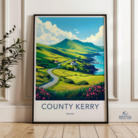 County Kerry Poster - Ireland Wall Art