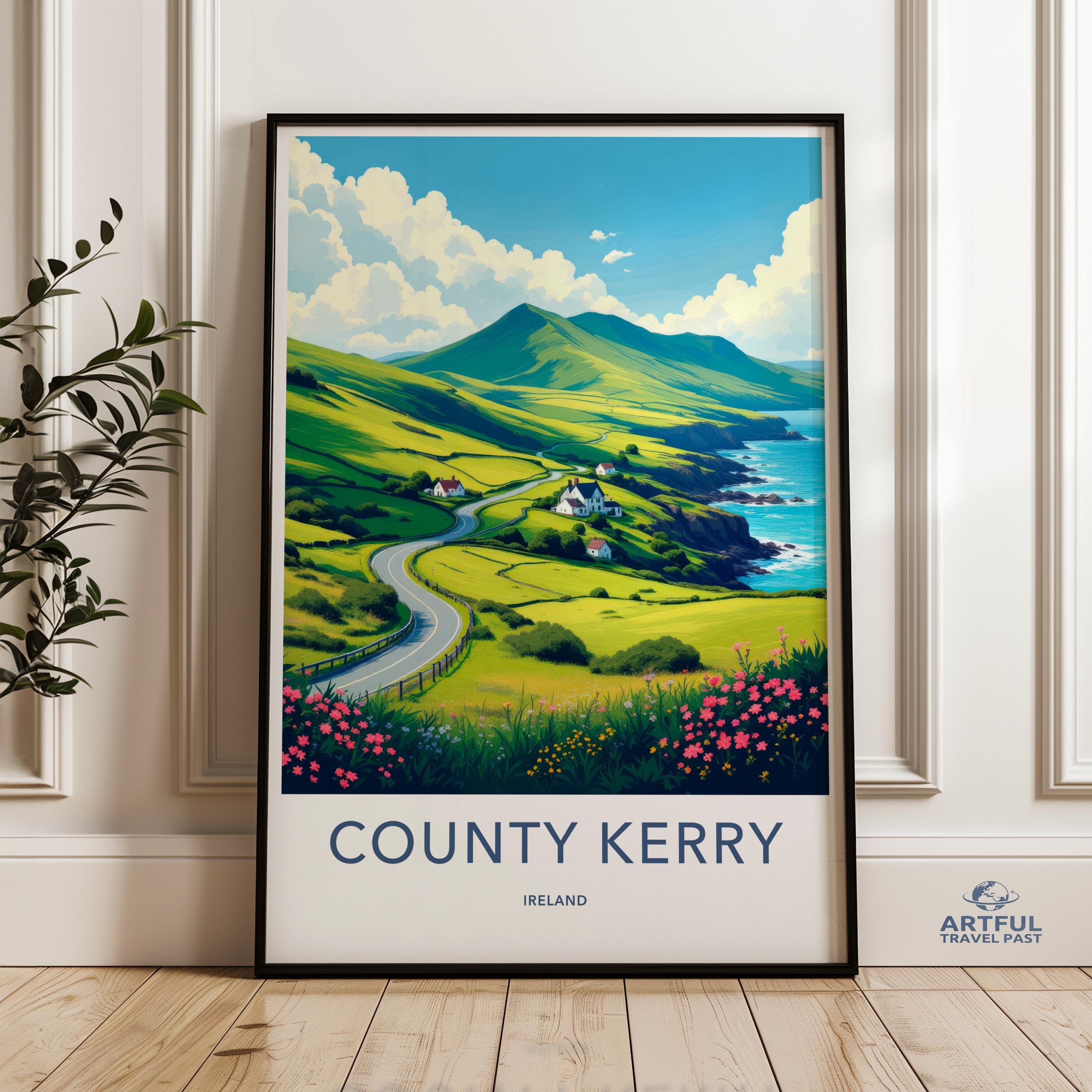 County Kerry Poster - Ireland Wall Art