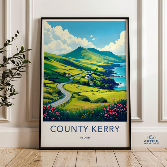 County Kerry Poster - Ireland Wall Art