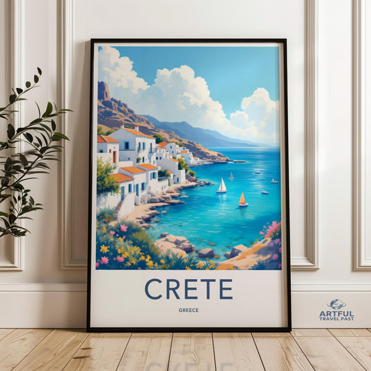 Crete Poster - Greece Wall Art
