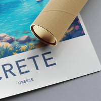 Crete Poster - Greece Wall Art