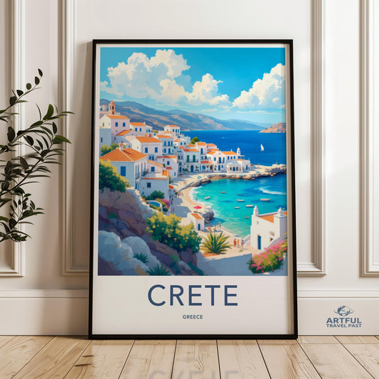 Crete Poster - Greece Wall Art
