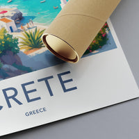 Crete Poster - Greece Wall Art