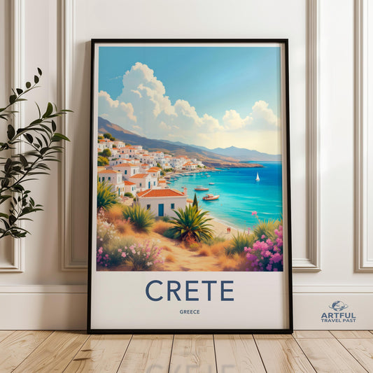 Crete Poster - Greece Wall Art
